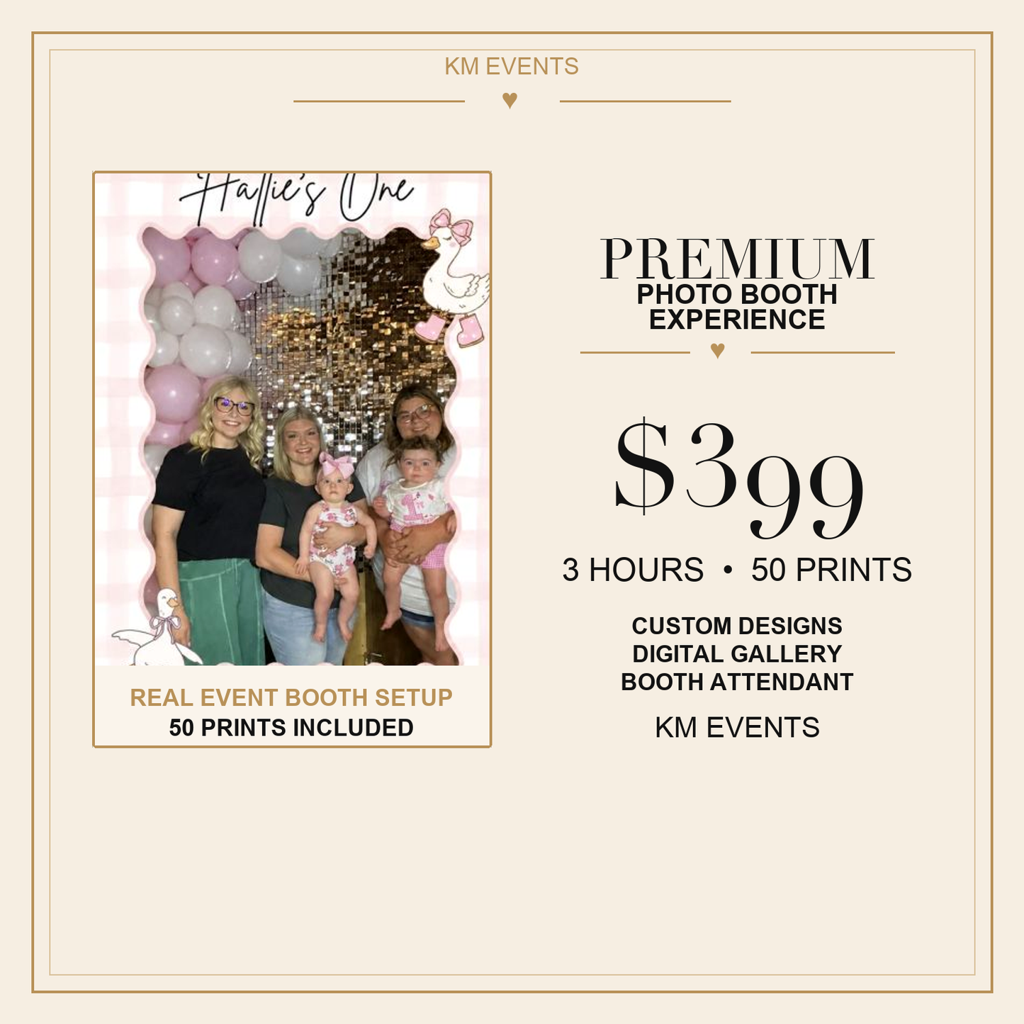 Premium Photo Booth Experience